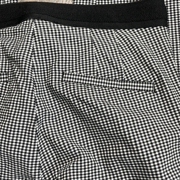Zara Women’s Tartan Black and White Checkered Trousers, size small - Picture 11 of 12